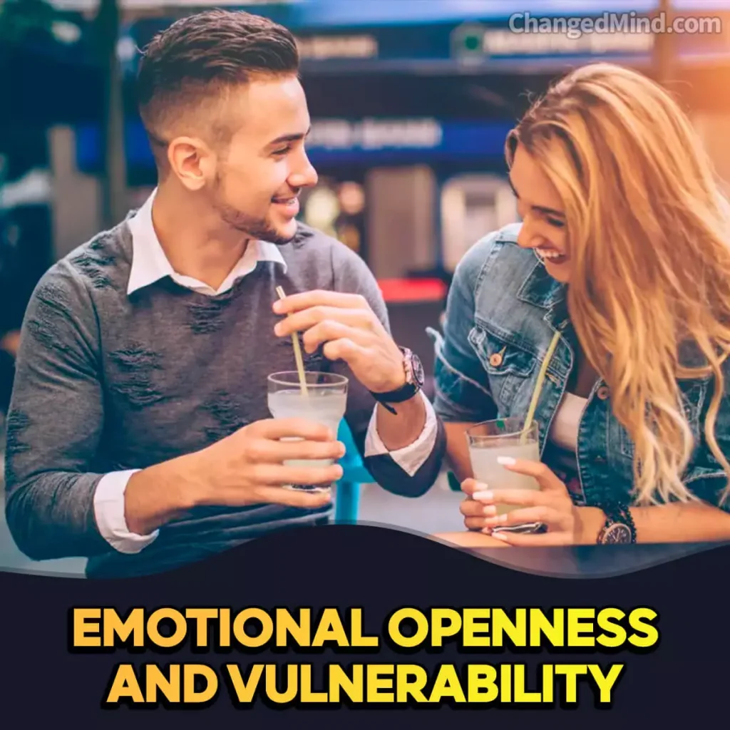 Signs He Is Pursuing You Emotional Openness and Vulnerability