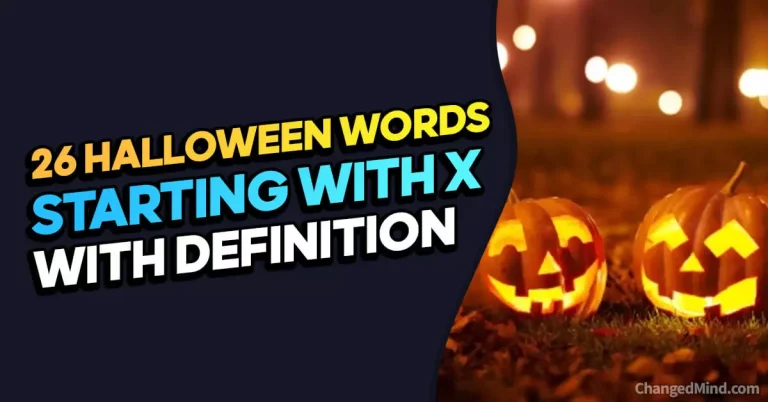 26 Halloween Words That Start With X (With Definition)