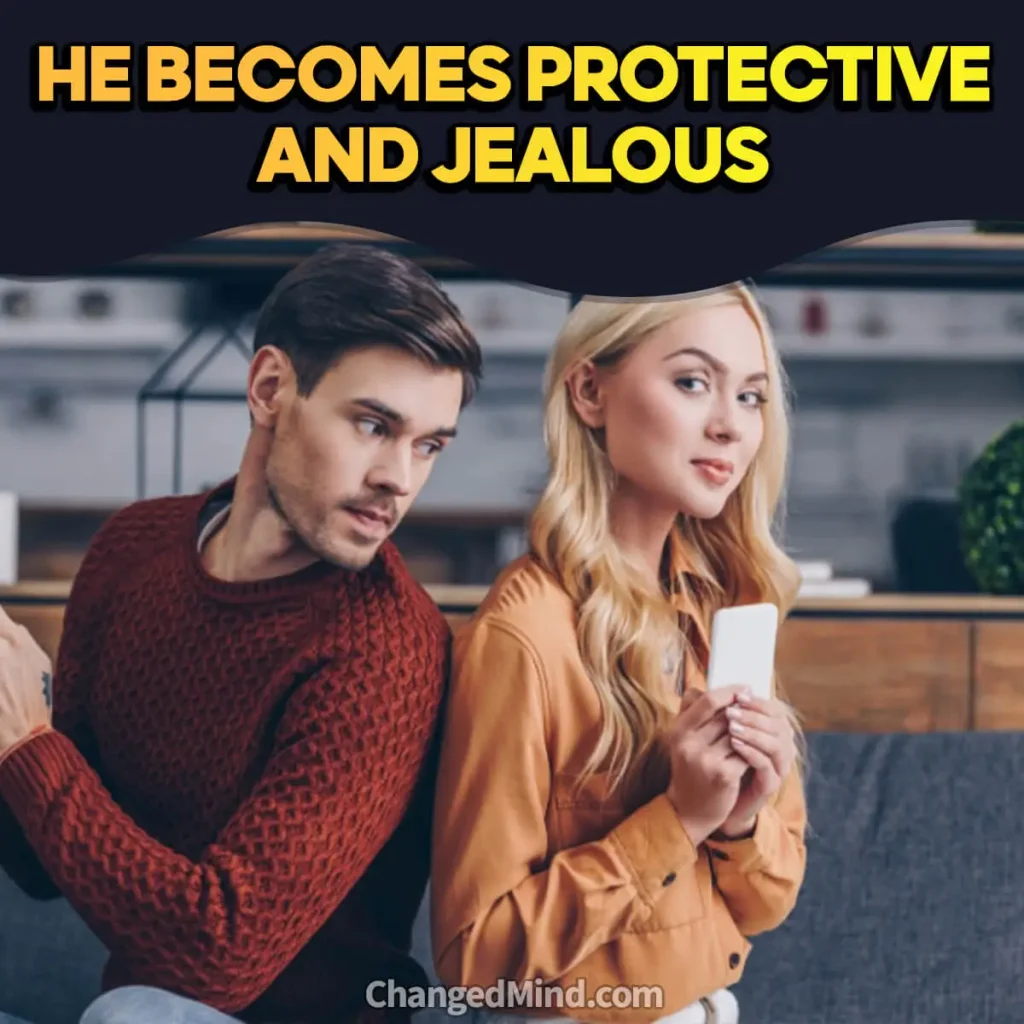 Signs He Wants To Make You His Girlfriend - He Becomes Protective and Jealous