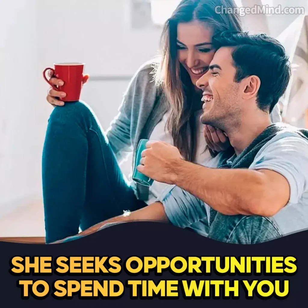 Signs She Regrets Losing You She seeks opportunities to spend time with you