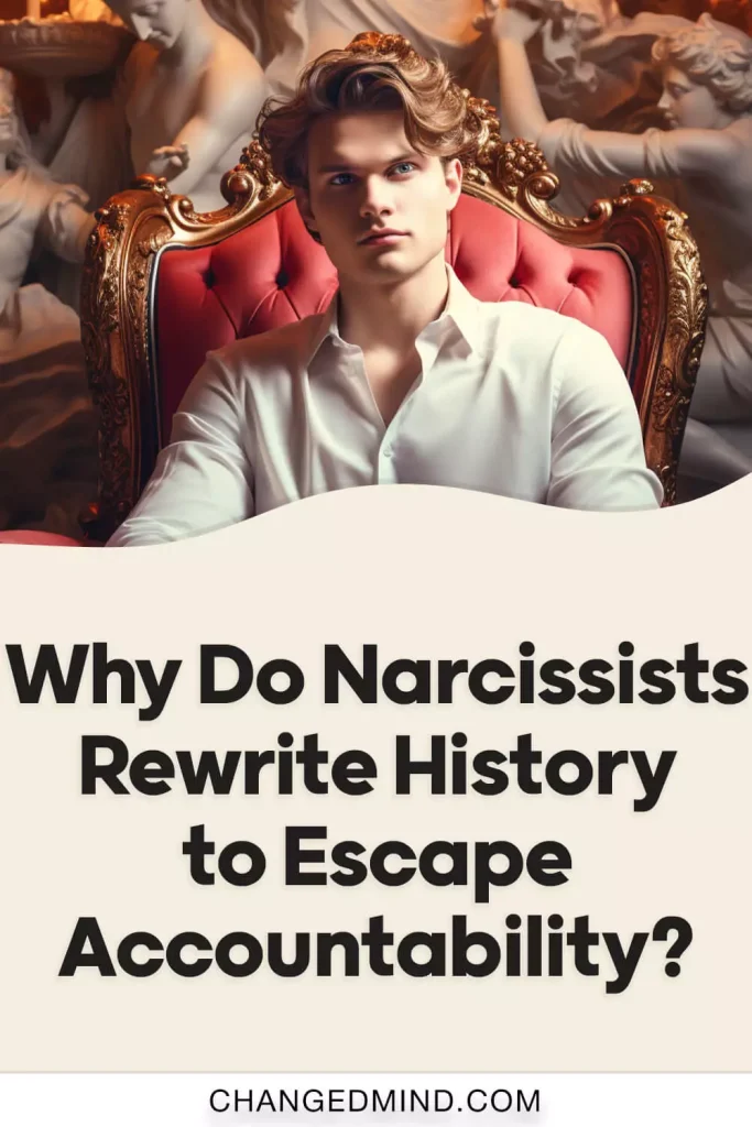 Why Do Narcissists Rewrite History to Escape Accountability